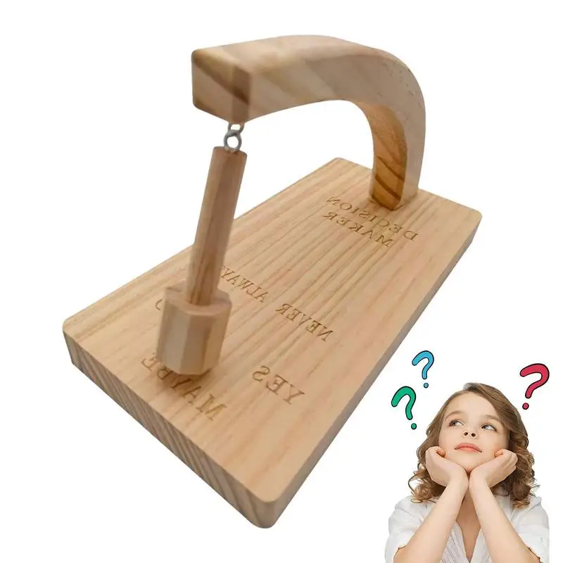 Decision Maker Pendulum Wooden Magnetic Swing Pendulum In Indecisive Moments Creative Desktop Decider For Women Men Boys Girls
Decision Maker Pendulum Wooden Magnetic Swing Pendulum In Indecisive Moments Creative Desktop Decider For Women Men Boys Girls