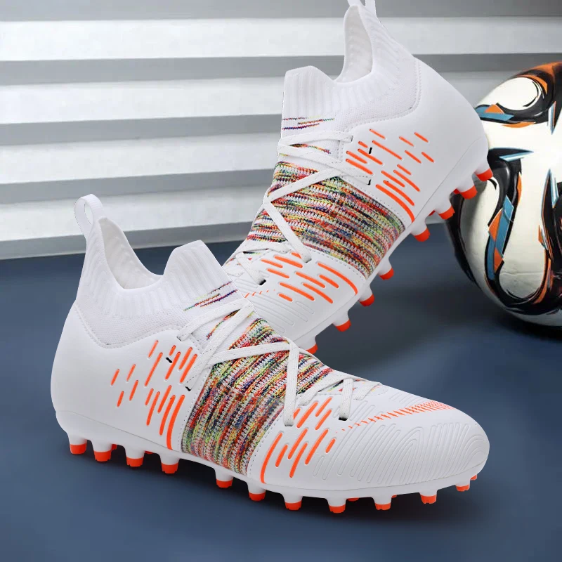 2021 Football Shoes Men Fashion Flying Woven Surface Breathable Football Boots Outdoor Lightweight High Ankle Training Shoes New
2021 Football Shoes Men Fashion Flying Woven Surface Breathable Football Boots Outdoor Lightweight High Ankle Training Shoes New