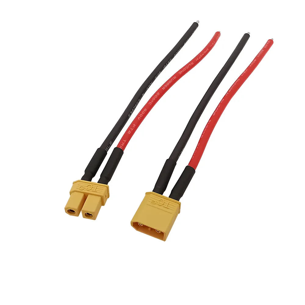 XT30U XT 30 Штекерный/гнездовой разъем, патронный разъем, вилки с силиконовым проводом 10 см 18AWG для радиоуправляемой модели
XT30U XT 30 Штекерный/гнездовой разъем, патронный разъем, вилки с силиконовым проводом 10 см 18AWG для радиоуправляемой модели