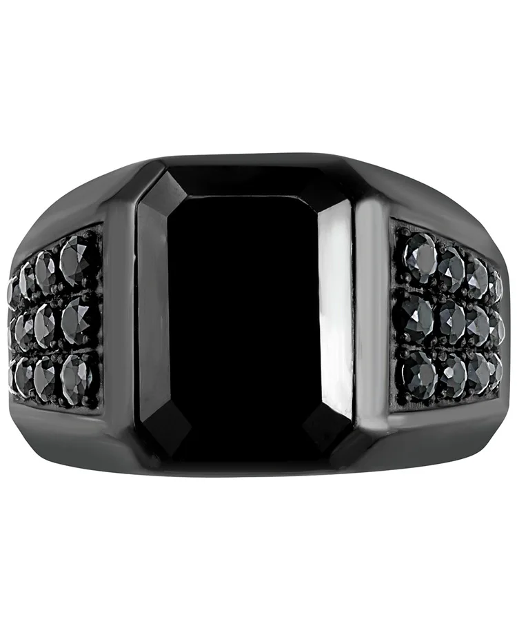 2021 Trend Inlaid Black Zircon Rhinestone Simple Fashion Men's Ring Cool Stuff Rings for Men Gothic Accessories Mens Jewellery
2021 Trend Inlaid Black Zircon Rhinestone Simple Fashion Men's Ring Cool Stuff Rings for Men Gothic Accessories Mens Jewellery