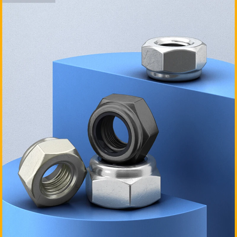10Pcs/Lot Black Zinc Grade 4.8 M2 M2.5 M3 M4 M5 M6 M8 M10 M12 M16 Hex Head Spinlock Self-locking Nylon Lock Nuts Loosen Nut
10Pcs/Lot Black Zinc Grade 4.8 M2 M2.5 M3 M4 M5 M6 M8 M10 M12 M16 Hex Head Spinlock Self-locking Nylon Lock Nuts Loosen Nut