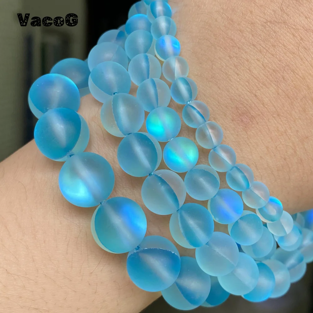 Dull Polished Lake Blue Austrian Crystal Beads Round Loose Spacer Bead For Jewelry Making DIY Bracelet Necklace Accessories 
Dull Polished Lake Blue Austrian Crystal Beads Round Loose Spacer Bead For Jewelry Making DIY Bracelet Necklace Accessories