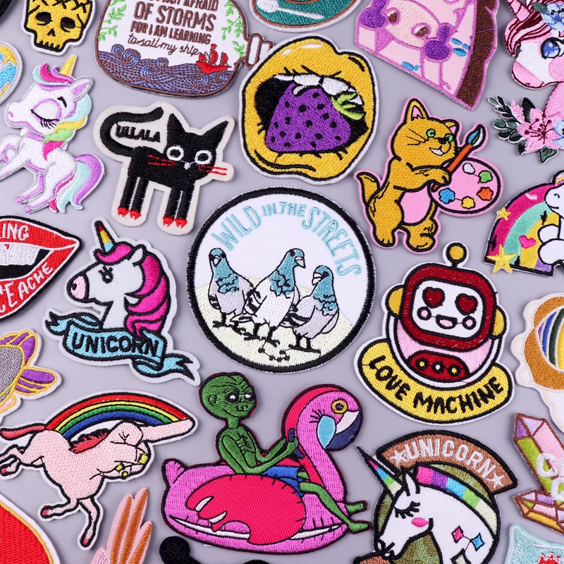 Cartoon Patch Iron On Embroidered Patches For Clothing Thermoadhesive Patches On Clothes Animal Patch For Clothes Stickers Decor 
Cartoon Patch Iron On Embroidered Patches For Clothing Thermoadhesive Patches On Clothes Animal Patch For Clothes Stickers Decor