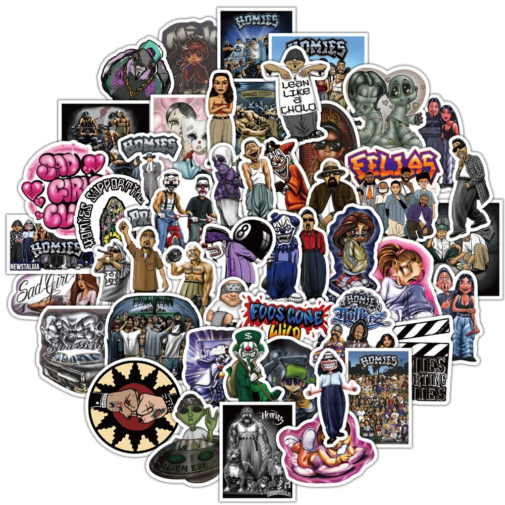10/30/50PCS Hip Hop Homies stickers for Motorcycle Helmet Water Bottle Laptop Car Graffiti Waterproof Cool Sticker Toys Decal
10/30/50PCS Hip Hop Homies stickers for Motorcycle Helmet Water Bottle Laptop Car Graffiti Waterproof Cool Sticker Toys Decal