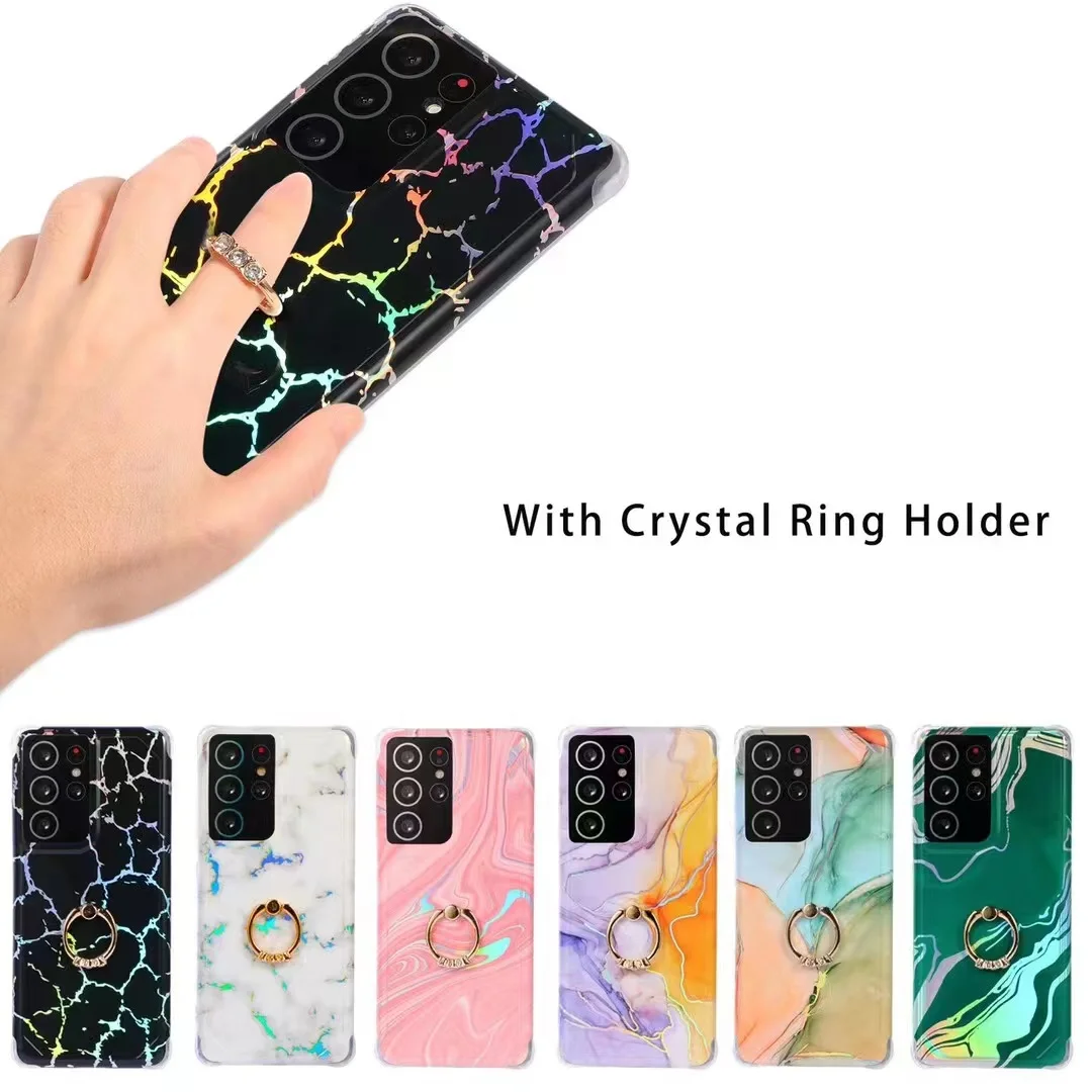 Back Cover for Samsung Galaxy Note 20 Ultra S22 Plus S21 FE S20 A71 A51 Case Ring Buckle Laser Marble Phone Shockproof Coque
Back Cover for Samsung Galaxy Note 20 Ultra S22 Plus S21 FE S20 A71 A51 Case Ring Buckle Laser Marble Phone Shockproof Coque