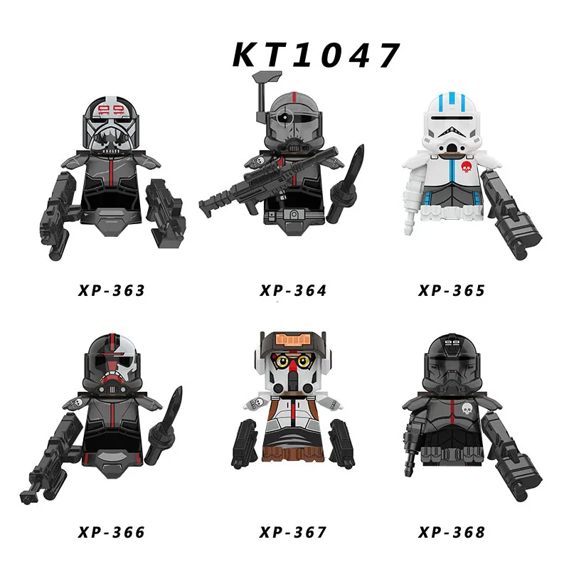 KT1047 Clone Soldier Mini Robot Figure Building BricksBB8 Small Particle Building Blocks Toys Boy Anime Figure Minifigures
KT1047 Clone Soldier Mini Robot Figure Building BricksBB8 Small Particle Building Blocks Toys Boy Anime Figure Minifigures