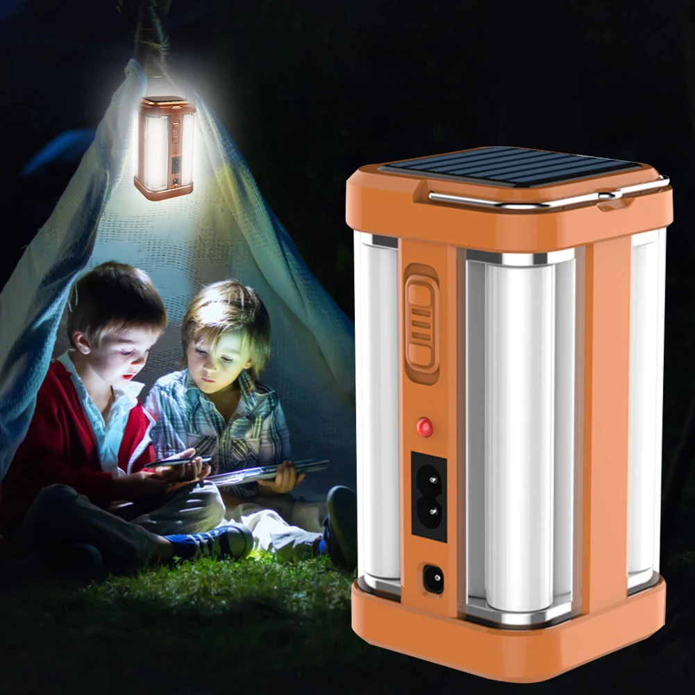 Solar Lantern Rechargeable Portable Outdoor Camping LED Work Light Flashlight Solar Powered Tent Lamp with Handle
Solar Lantern Rechargeable Portable Outdoor Camping LED Work Light Flashlight Solar Powered Tent Lamp with Handle