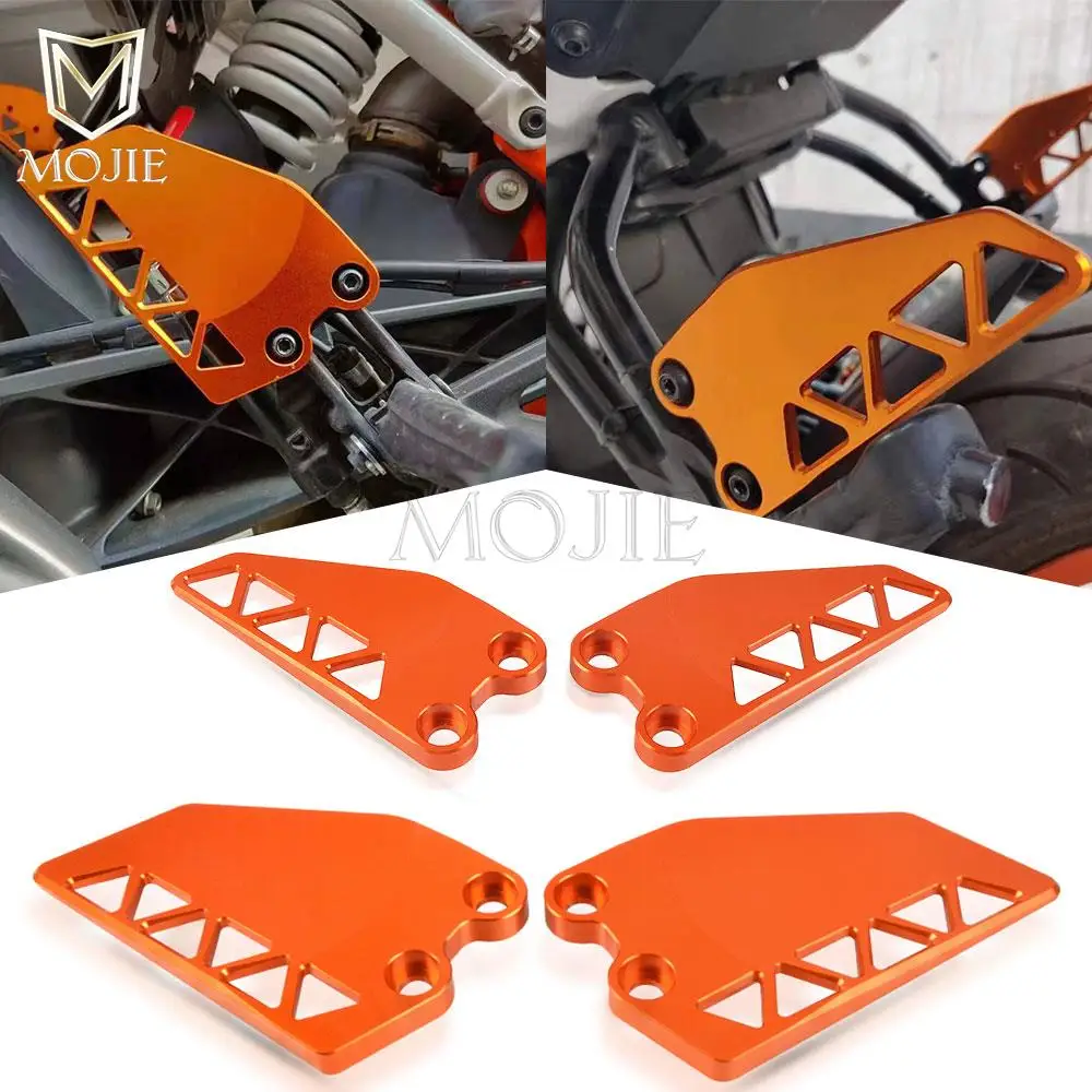 Front And Rear Heel Protective Cover Guard Motorcycle Aluminum Brake cylinder guard For DU.KE 125 250 390 2017 2018 2019
Front And Rear Heel Protective Cover Guard Motorcycle Aluminum Brake cylinder guard For DU.KE 125 250 390 2017 2018 2019
