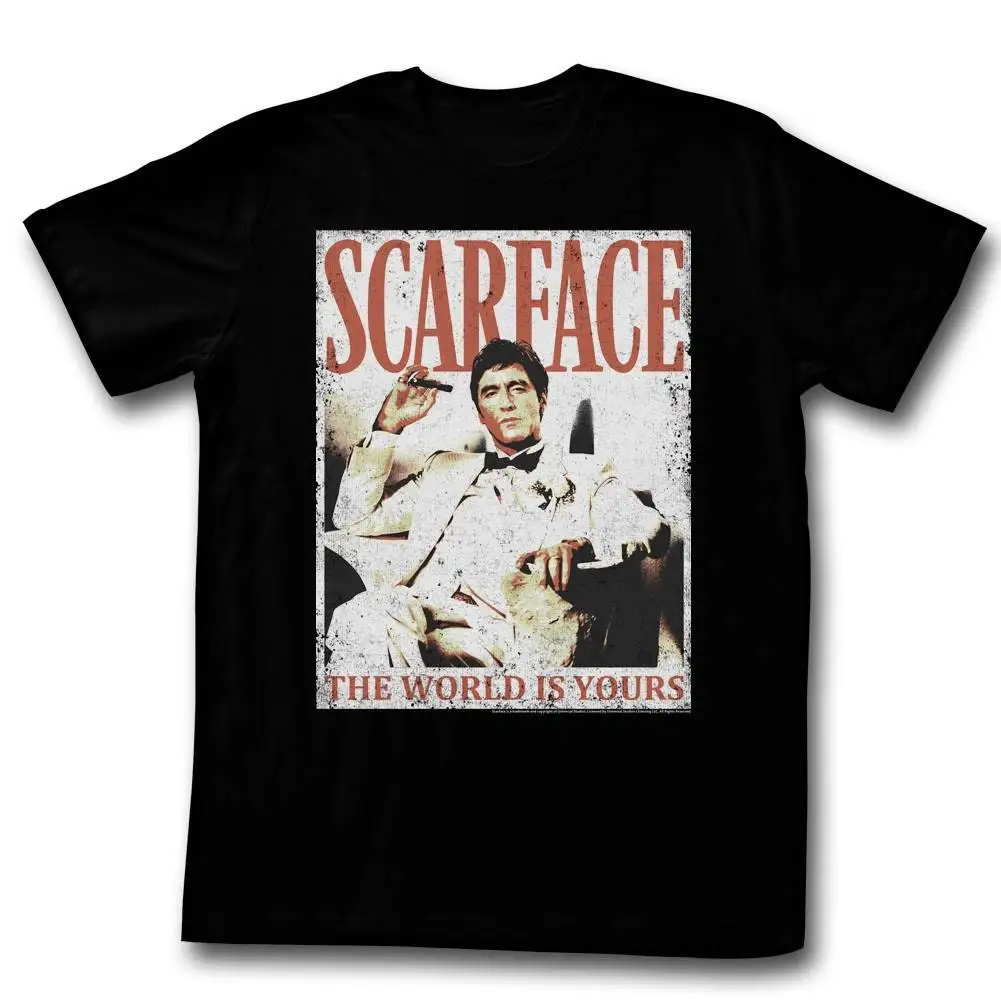 Черная футболка Scarface More Da World