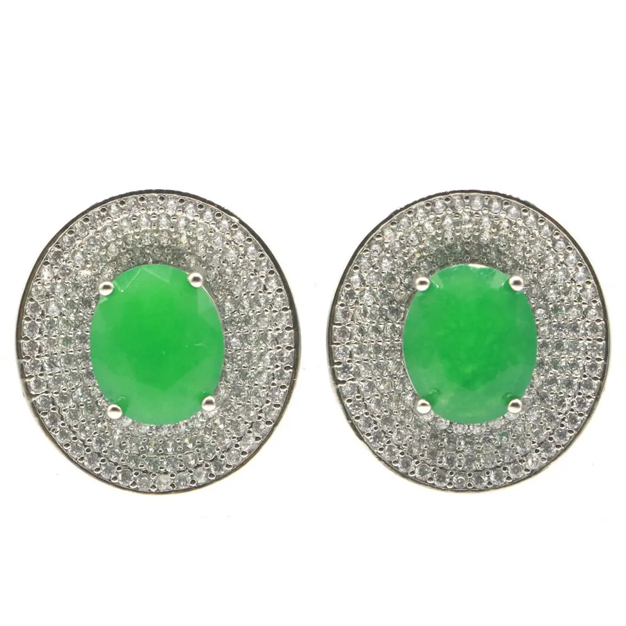 925 SOLID STERLING SILVER Earrings 10g Unheated London Blue Topaz Green Peridot Emerald White CZ Woman's Party
925 SOLID STERLING SILVER Earrings 10g Unheated London Blue Topaz Green Peridot Emerald White CZ Woman's Party