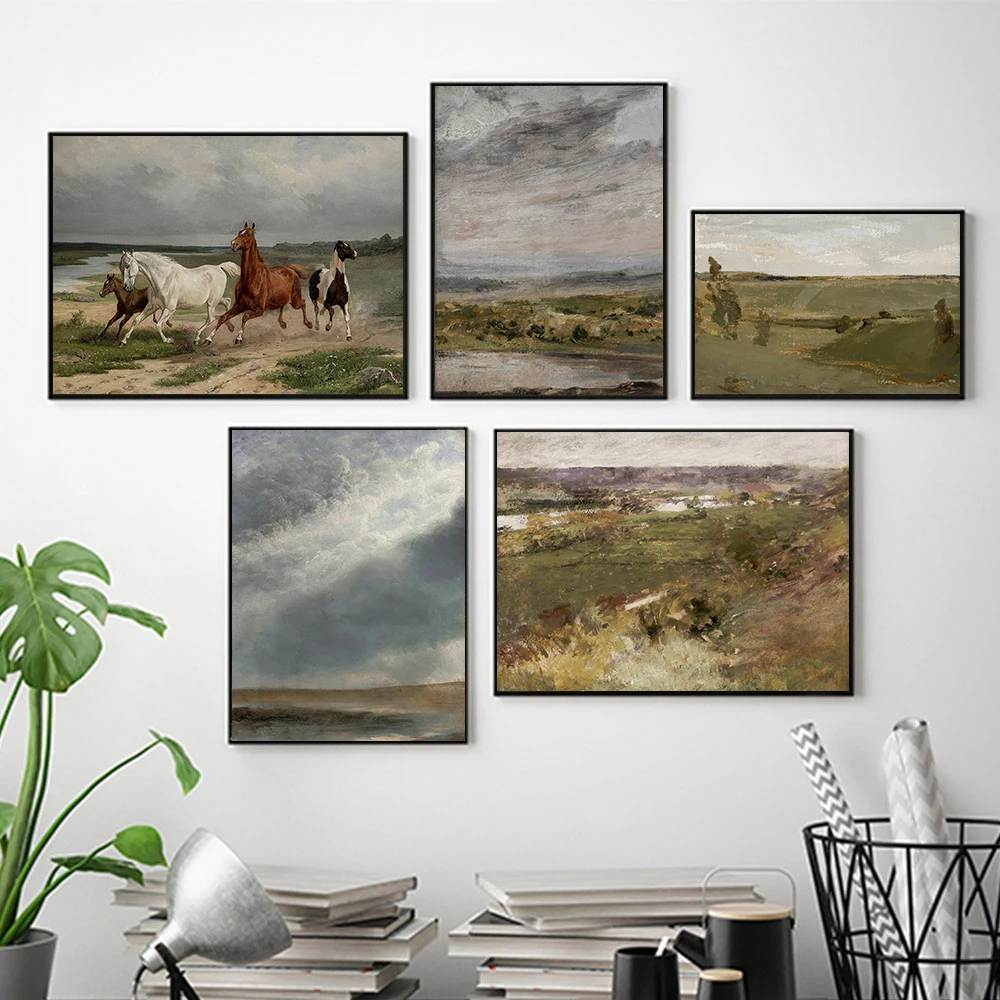 Nordic Vintage Elegant Natural Horse And Wheat Field Print Poster Abstract Sky Painting Wilderness Home Wall Artwork Decoration
Nordic Vintage Elegant Natural Horse And Wheat Field Print Poster Abstract Sky Painting Wilderness Home Wall Artwork Decoration