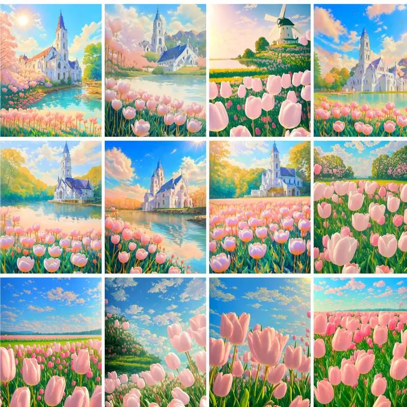 GATYZTORY Diy Painting By Numbers With Frame Pink Flowers Kits Picture With Numbers For Home Decors Handpainted Diy Gift 60x75cm
GATYZTORY Diy Painting By Numbers With Frame Pink Flowers Kits Picture With Numbers For Home Decors Handpainted Diy Gift 60x75cm