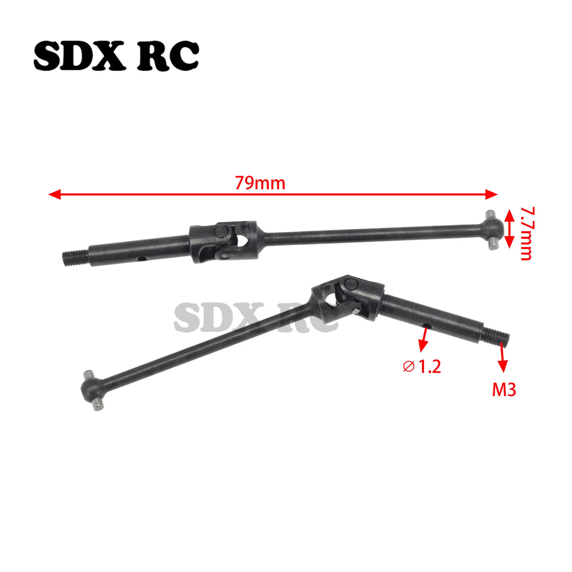 Racing Steel CVD Rear Universal Joint Drive Shaft for LOSI 1/18 Mini-T 2.0 2WD Stadium Truck Car Upgrade Parts Accessories
Racing Steel CVD Rear Universal Joint Drive Shaft for LOSI 1/18 Mini-T 2.0 2WD Stadium Truck Car Upgrade Parts Accessories