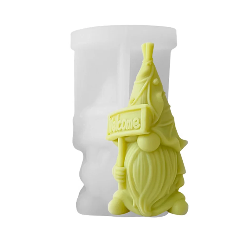 Christmas Candle Mould 3D Christmas Gnome Dwarf Santa Shape Silicone DIY Candle Moulds Merry Xmas Decorations New Year 2023
Christmas Candle Mould 3D Christmas Gnome Dwarf Santa Shape Silicone DIY Candle Moulds Merry Xmas Decorations New Year 2023