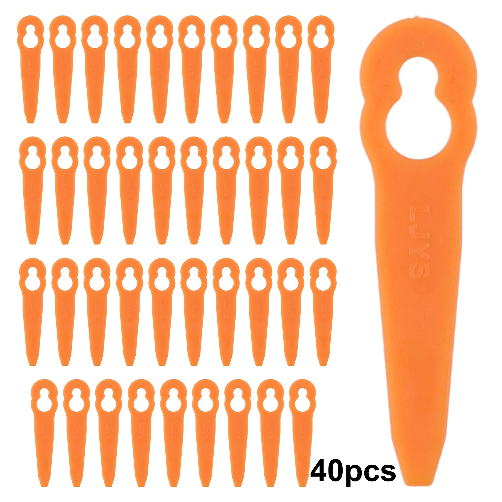 40PCS Replacement Plastic Blades Grass Trimmer Cutter Head Blades For STIHL FSA 45 Lawn Mower Garden Power Tools
40PCS Replacement Plastic Blades Grass Trimmer Cutter Head Blades For STIHL FSA 45 Lawn Mower Garden Power Tools