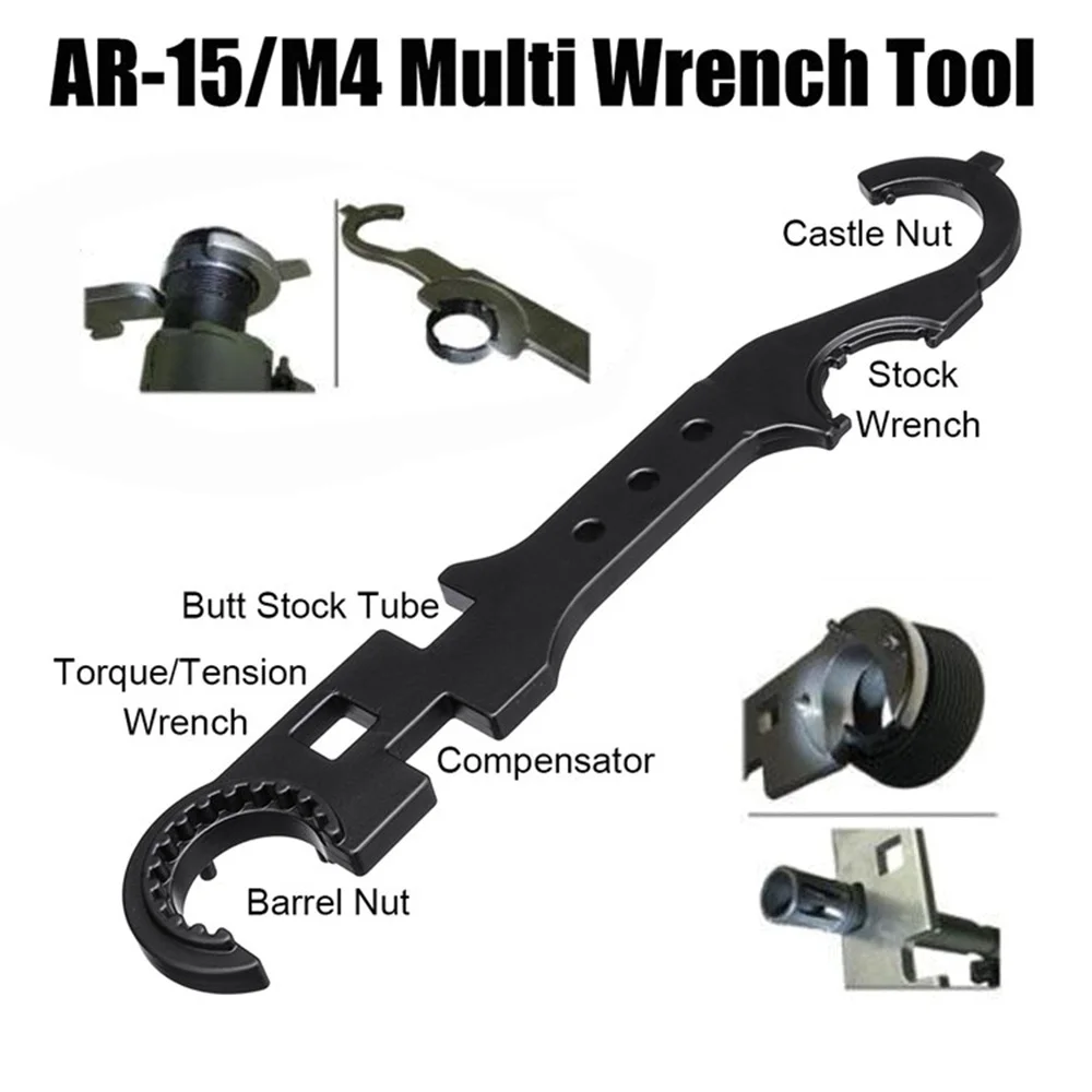 Free Shipping AR15/M4 Wrench Field Multi-Function Wrench AR Outdoor Heavy Duty Multi Combo Purpose Powder Coated Steel Wrench
Free Shipping AR15/M4 Wrench Field Multi-Function Wrench AR Outdoor Heavy Duty Multi Combo Purpose Powder Coated Steel Wrench