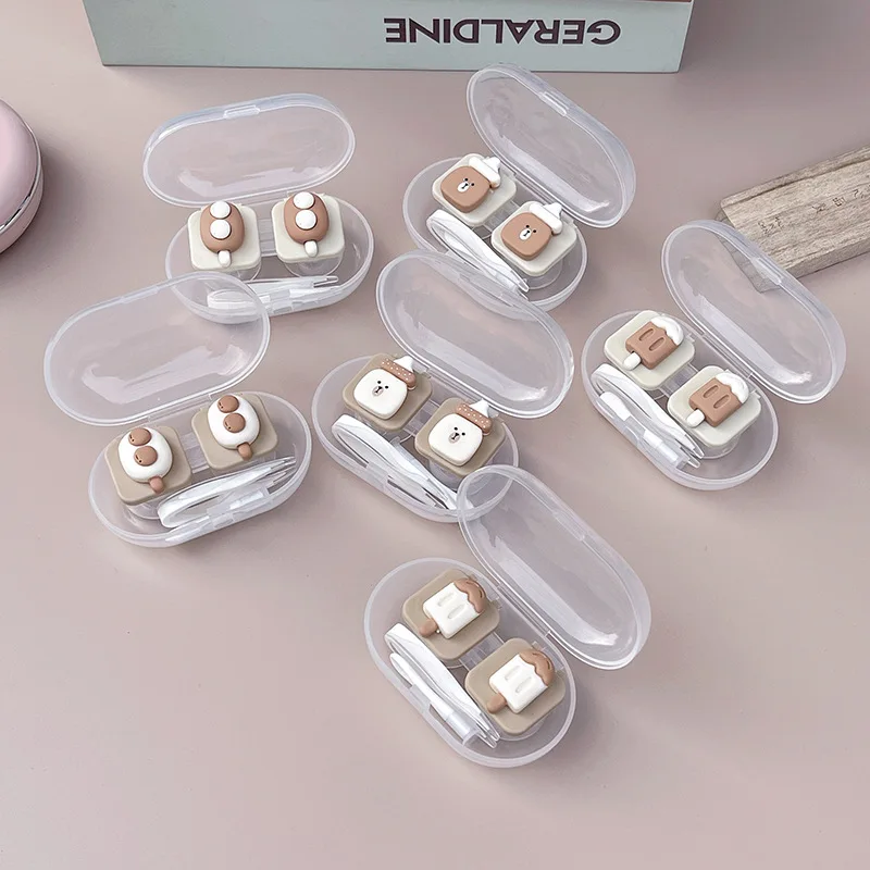 Mini Contact Lens Case for Travel Care Bears Ice Cream Colored Lenses Eye Contacts Cute Containers Box
Mini Contact Lens Case for Travel Care Bears Ice Cream Colored Lenses Eye Contacts Cute Containers Box