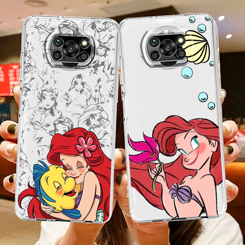 Princess Mermaid Girl Transparent Phone Case For Xiaomi Mi Poco X5 X4 X3 NFC F4 F3 GT M5s M4 M3 Pro C55 C50 5G
Princess Mermaid Girl Transparent Phone Case For Xiaomi Mi Poco X5 X4 X3 NFC F4 F3 GT M5s M4 M3 Pro C55 C50 5G