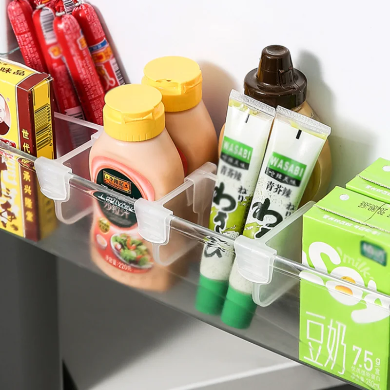 10pc Refrigerator Divider Splint Multi-functional Household Storage Can Be Retractable Free Adjustment Clip Refrigerator Divider
10pc Refrigerator Divider Splint Multi-functional Household Storage Can Be Retractable Free Adjustment Clip Refrigerator Divider