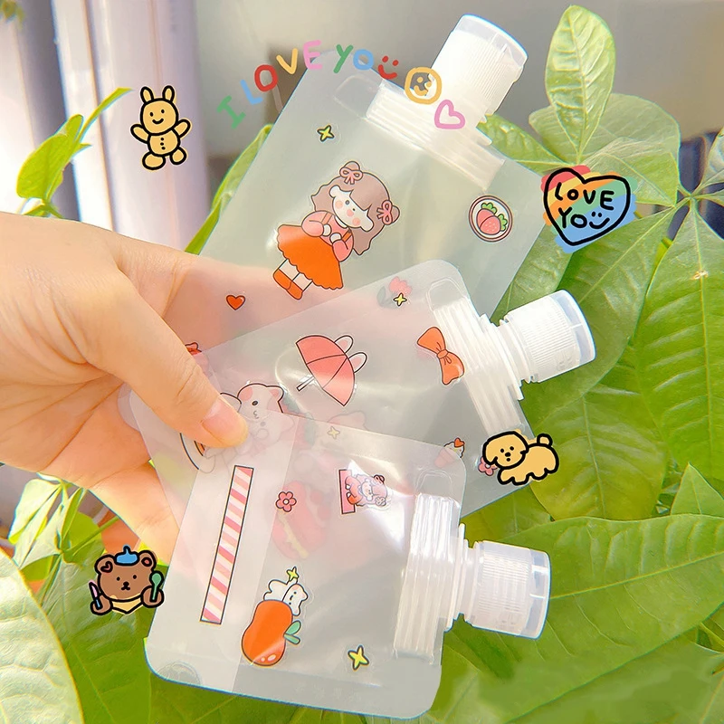 Reusable Lotion Dispenser Bag Travel Liquid Cosmetic Spout Bag Outdoor Portable Beverage Bottle Leakproof Refillable Pouch
Reusable Lotion Dispenser Bag Travel Liquid Cosmetic Spout Bag Outdoor Portable Beverage Bottle Leakproof Refillable Pouch