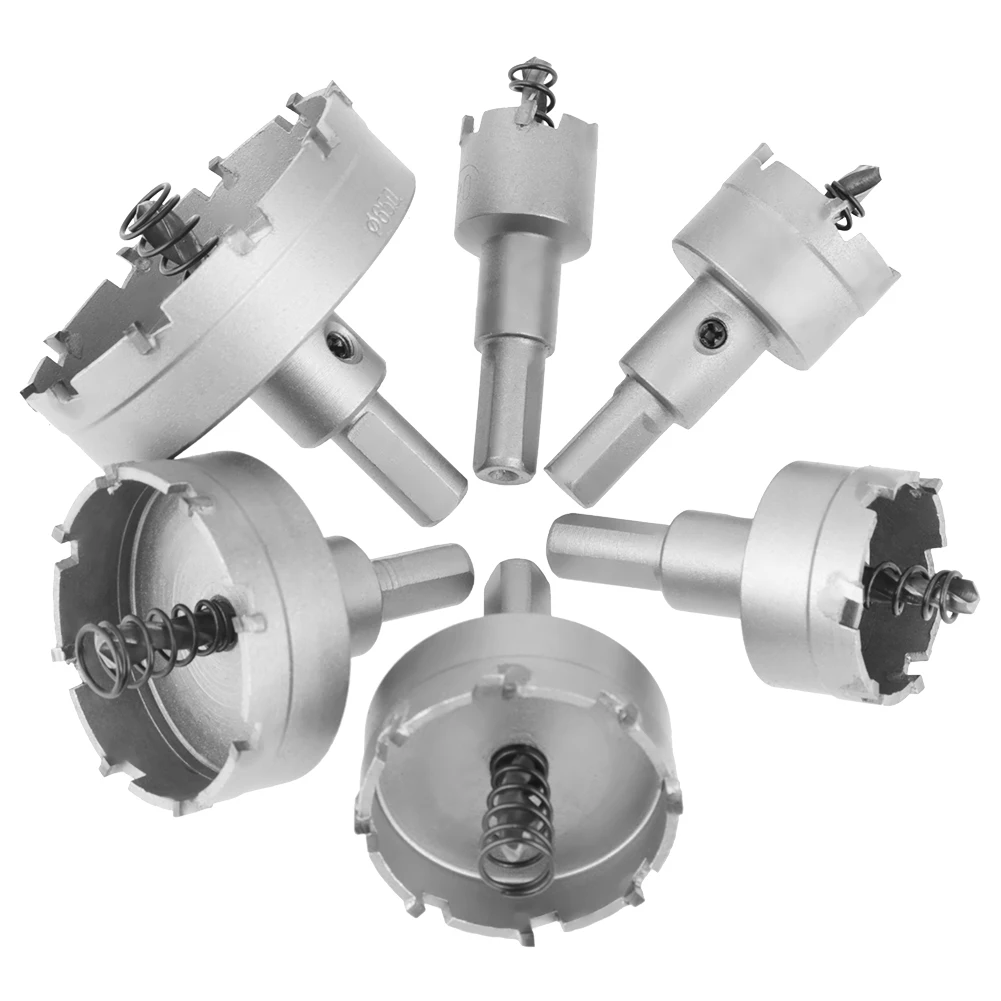 6Pcs 22-65mm Cemented Carbide Hole Saw Bit Metalworking Cutter Tool 22/30/35/45/50/65mm Hole Saw Hole Saw
6Pcs 22-65mm Cemented Carbide Hole Saw Bit Metalworking Cutter Tool 22/30/35/45/50/65mm Hole Saw Hole Saw