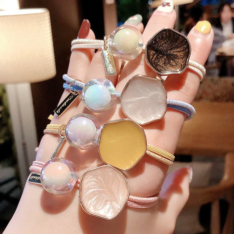 Summer New Fashion Girls Elastics Hair Ties Simple Jelly Color Ponytail Holder Women Rubber Bands Headbands Hair Accessioes 2022
Summer New Fashion Girls Elastics Hair Ties Simple Jelly Color Ponytail Holder Women Rubber Bands Headbands Hair Accessioes 2022