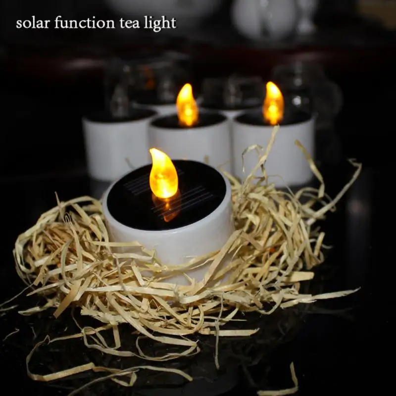6pcs Solar Candle Lamp LED Candles Flameless Lights Electronic Waterproof Environmental Lights For Outdoor Party Decoration
6pcs Solar Candle Lamp LED Candles Flameless Lights Electronic Waterproof Environmental Lights For Outdoor Party Decoration