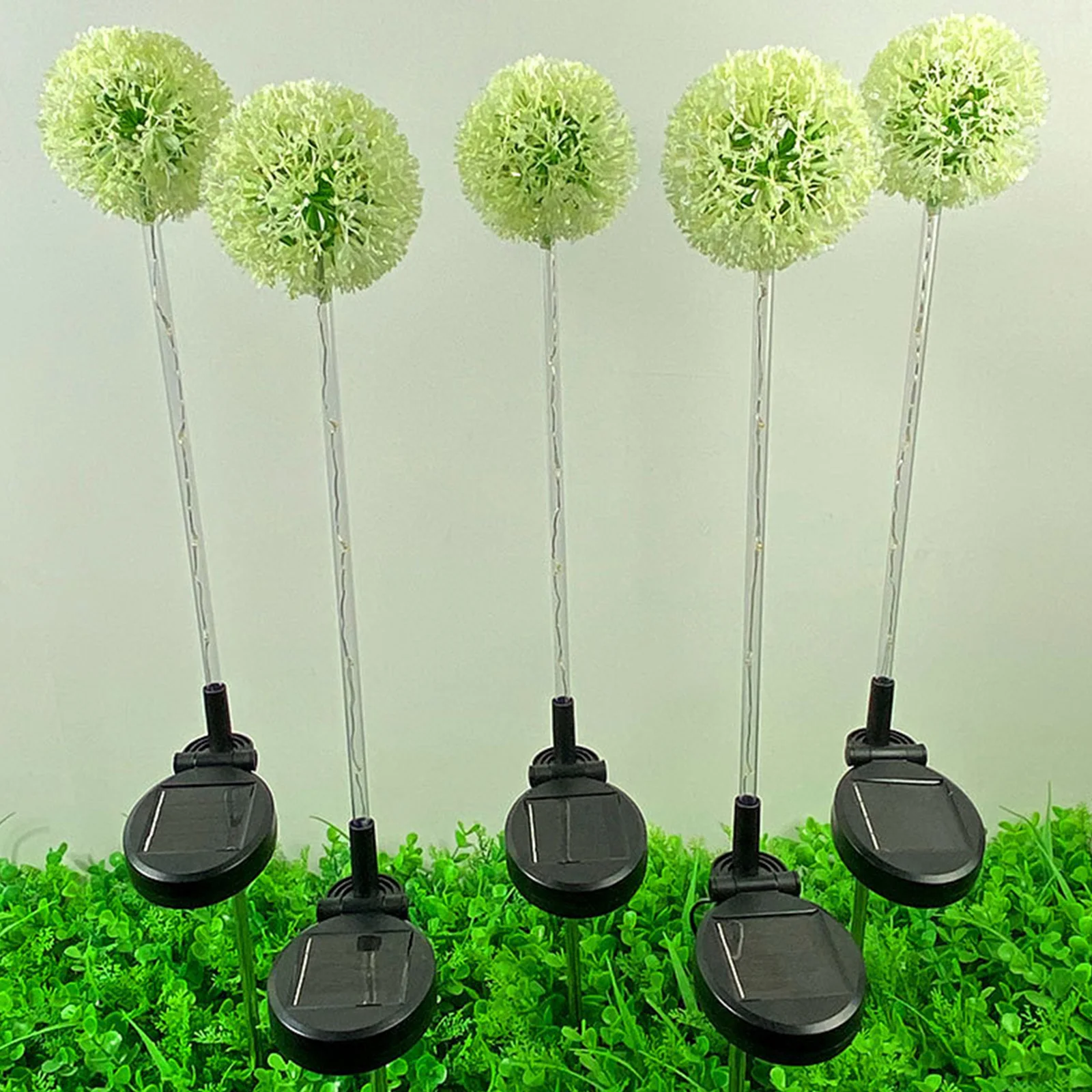 1/2pcs Solar Garden Lights 2 Modes LED Solar Lawn Lights IP65 Waterproof for Yard Path Dandelion Shaped Landscape Decorations
1/2pcs Solar Garden Lights 2 Modes LED Solar Lawn Lights IP65 Waterproof for Yard Path Dandelion Shaped Landscape Decorations