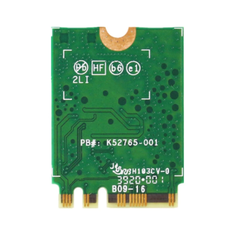 AX210 Wifi 6E Bluetooth 5.2 M.2 Wireless Card AX210NGW 2.4Ghz 5Ghz 6Ghz 802.11Ax Wifi 6 Adapter Network Card
AX210 Wifi 6E Bluetooth 5.2 M.2 Wireless Card AX210NGW 2.4Ghz 5Ghz 6Ghz 802.11Ax Wifi 6 Adapter Network Card