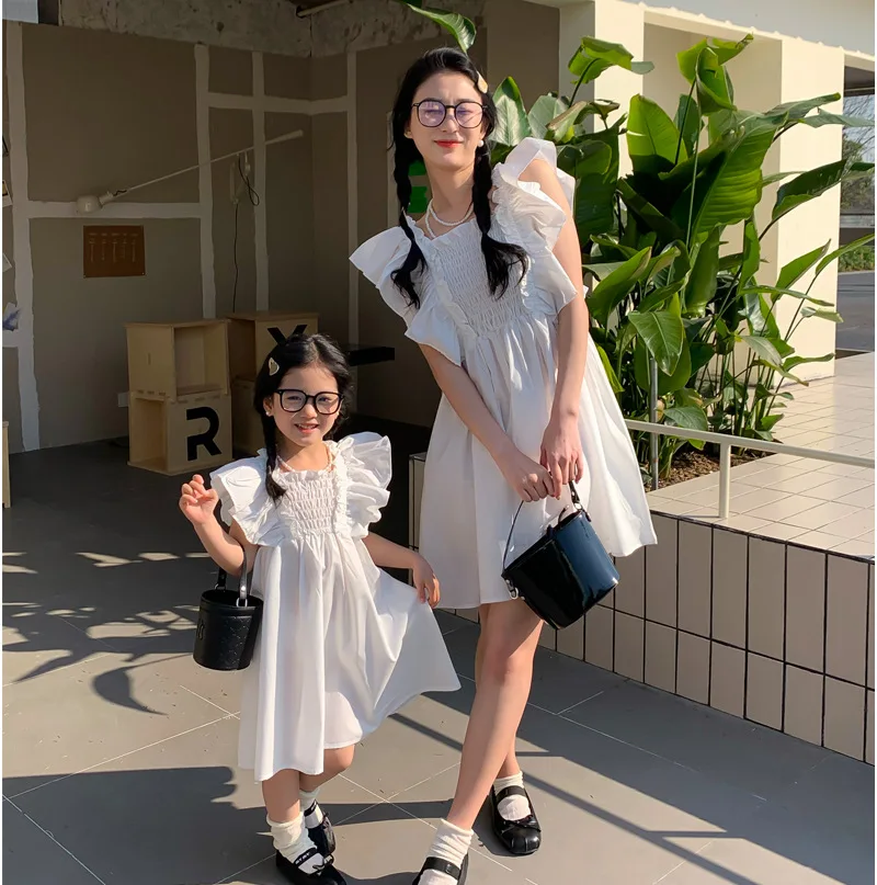 Family Matching Outfits Mother Kids Mother Daughter Matching ClothesMother-daughter Summer New Small Flying Sleeve Dress
Family Matching Outfits Mother Kids Mother Daughter Matching ClothesMother-daughter Summer New Small Flying Sleeve Dress