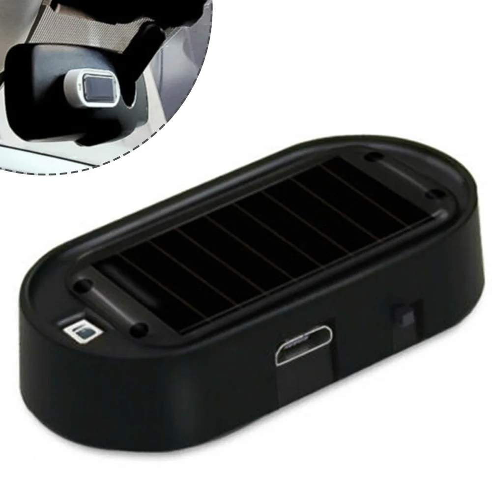 Solar Power LED Car Fake Alarm Warning Security Anti-Theft Flashing Light Black 3.7V 1W 5*2*1.3CM Flashing Durable Siren Usefull
Solar Power LED Car Fake Alarm Warning Security Anti-Theft Flashing Light Black 3.7V 1W 5*2*1.3CM Flashing Durable Siren Usefull