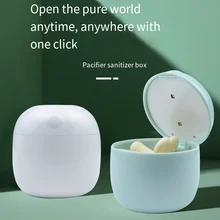 Portable UV Light Sanitizer Box LED Mini USB Rechargeable Disinfection Pacifier Toothbrush Jewelry Sterilizer Esterilizador칫솔 살균