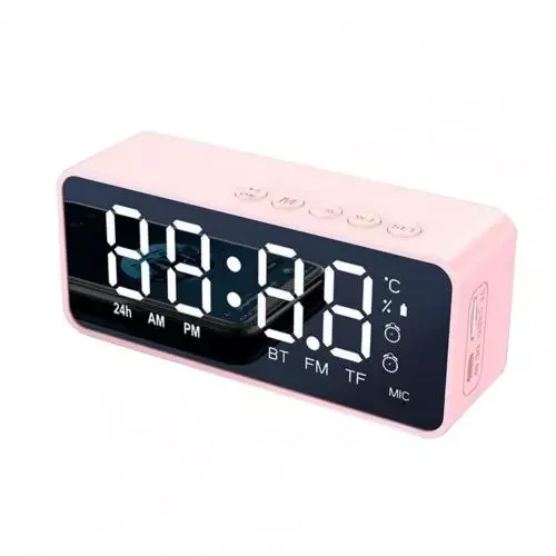 Wireless Bluetooth Speaker FM Radio Sound Box Desktop Alarm Clock Subwoofer Music Player TF Card Bass Speaker Boom For All Phone
Wireless Bluetooth Speaker FM Radio Sound Box Desktop Alarm Clock Subwoofer Music Player TF Card Bass Speaker Boom For All Phone