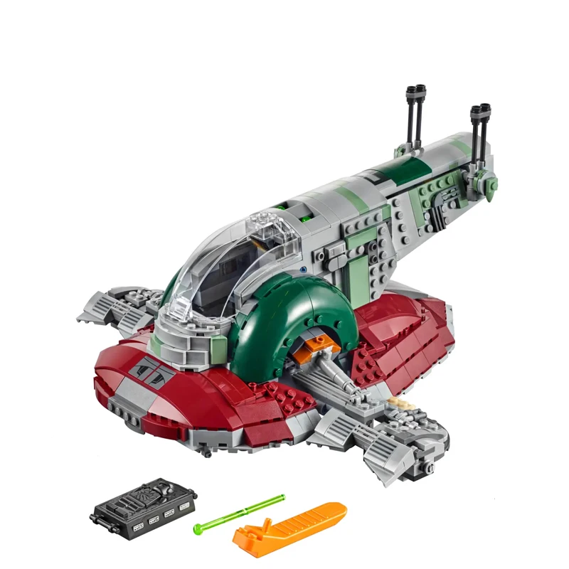 New MOC-75243 star Movie Slave 1 Micro Fighter MOC Blocks Space War DIY Toy Model Children'sToys Birthday Gift Commemorative Set
New MOC-75243 star Movie Slave 1 Micro Fighter MOC Blocks Space War DIY Toy Model Children'sToys Birthday Gift Commemorative Set