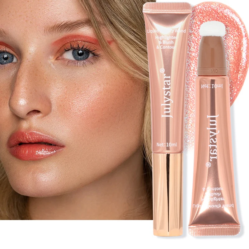 Julystar Blusher Highlighter Contour Makeup Stick Cushion Applicator Cheek Liquid Blush Natural Shimmer Multi-use Face Cosmetic
Julystar Blusher Highlighter Contour Makeup Stick Cushion Applicator Cheek Liquid Blush Natural Shimmer Multi-use Face Cosmetic