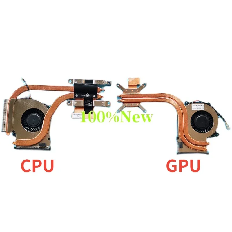 Новый вентилятор охлаждения процессора и графического для Clevo NB50TK1 NB60 Shinelon DD2 DC2 Plus