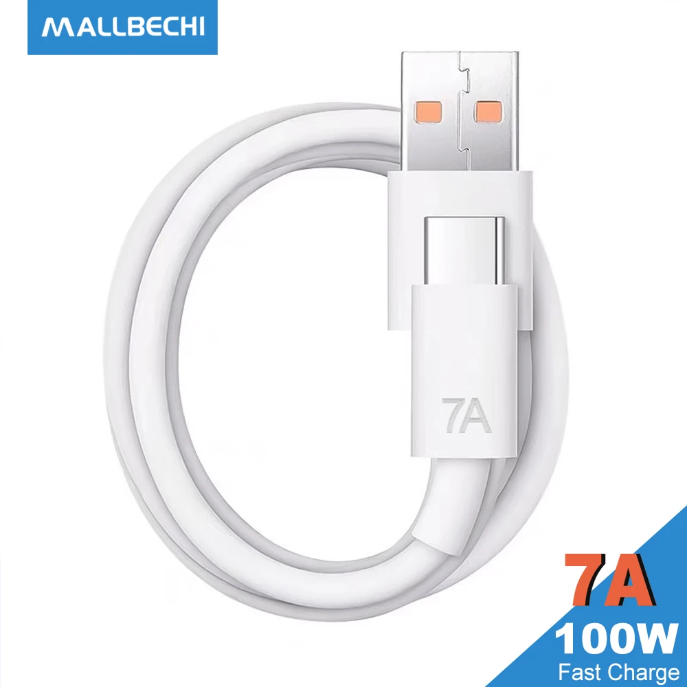 7A 100W Type C USB Cable Super-Fast Charge Cable for Huawei Mate 40 30 Xiaomi Samsung Fast Charging USB Charger Cables Data Cord
7A 100W Type C USB Cable Super-Fast Charge Cable for Huawei Mate 40 30 Xiaomi Samsung Fast Charging USB Charger Cables Data Cord