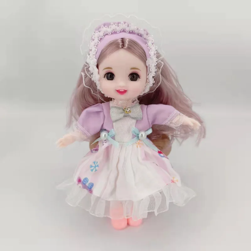 New 13 Moveable Joint Dolls 16cm BJD Doll Full Set Cartoon Dress Bjd Toy Smile Face Newest Dress Make Up Toys Girls Gift Dolls
New 13 Moveable Joint Dolls 16cm BJD Doll Full Set Cartoon Dress Bjd Toy Smile Face Newest Dress Make Up Toys Girls Gift Dolls