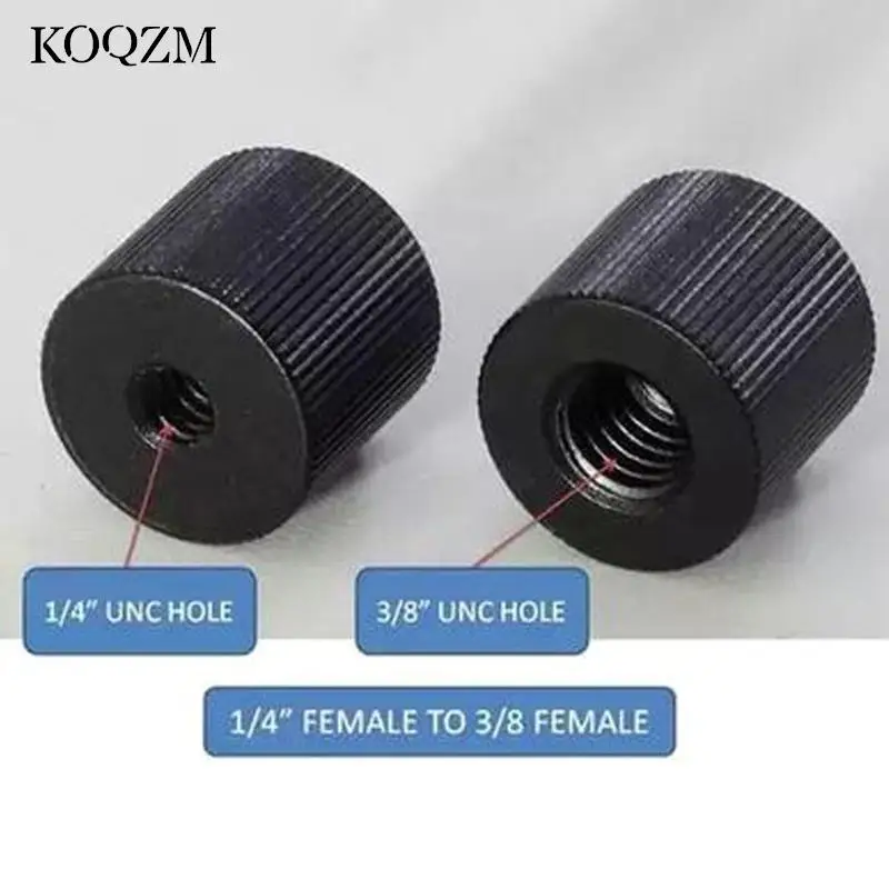 Metal 1/4 Female To 1/4 Female Or 1/4 Female To 3/8 Female Screw For Tripod Magic Arm Camera DSLR Photography Studio Accessories
Metal 1/4 Female To 1/4 Female Or 1/4 Female To 3/8 Female Screw For Tripod Magic Arm Camera DSLR Photography Studio Accessories