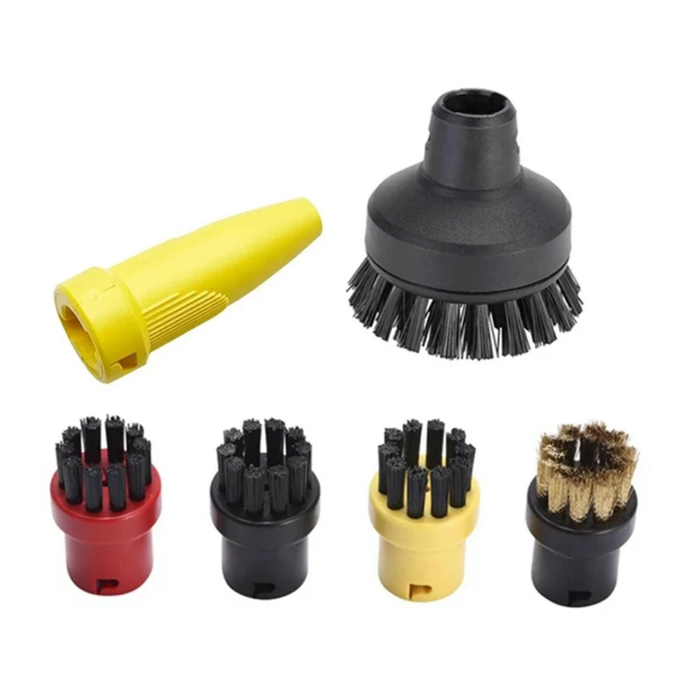 6pcs/set Round Brush Nozzle Kit Cleaning Brush For SC1 SC2 SC3 SC4 Steam Cleaners Accessories Removing Dirt Home
6pcs/set Round Brush Nozzle Kit Cleaning Brush For SC1 SC2 SC3 SC4 Steam Cleaners Accessories Removing Dirt Home