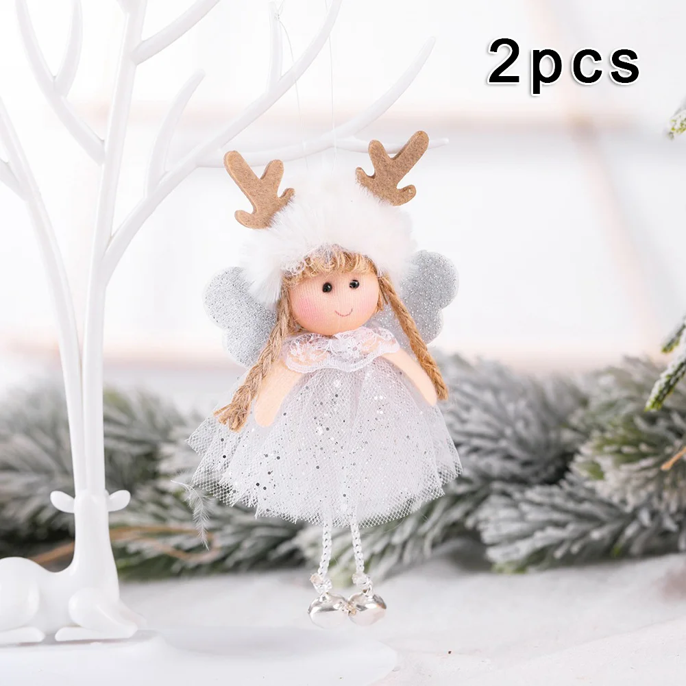 Christmas Toy Doll Pendant Ornaments Party Xmas Tree 2pcs Angel Cute Decor Decoration Fashion Hanging Decor 2020
Christmas Toy Doll Pendant Ornaments Party Xmas Tree 2pcs Angel Cute Decor Decoration Fashion Hanging Decor 2020