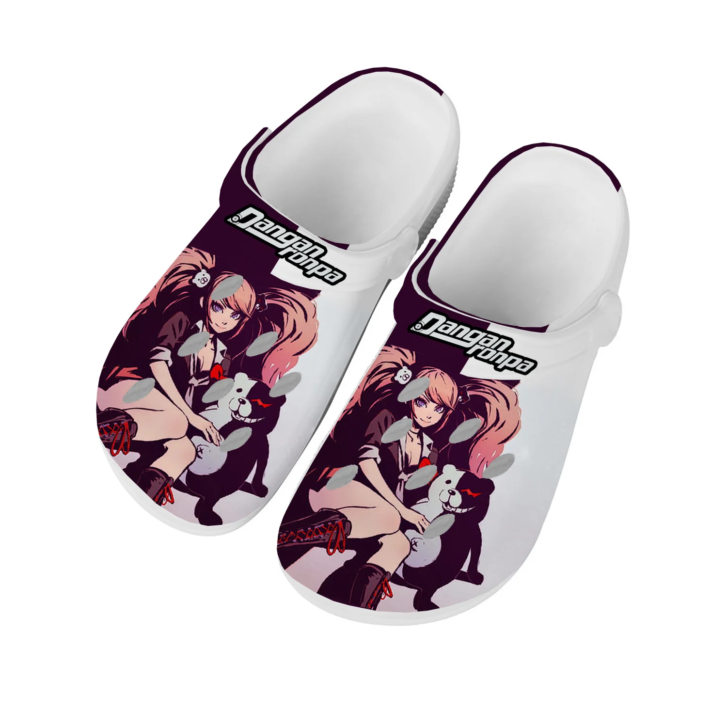 Cartoon Game Danganronpa Junko Enoshima Home Clogs Men Women Teenager Built Water Shoes Garden Beach Hole Slippers Sandals
Cartoon Game Danganronpa Junko Enoshima Home Clogs Men Women Teenager Built Water Shoes Garden Beach Hole Slippers Sandals