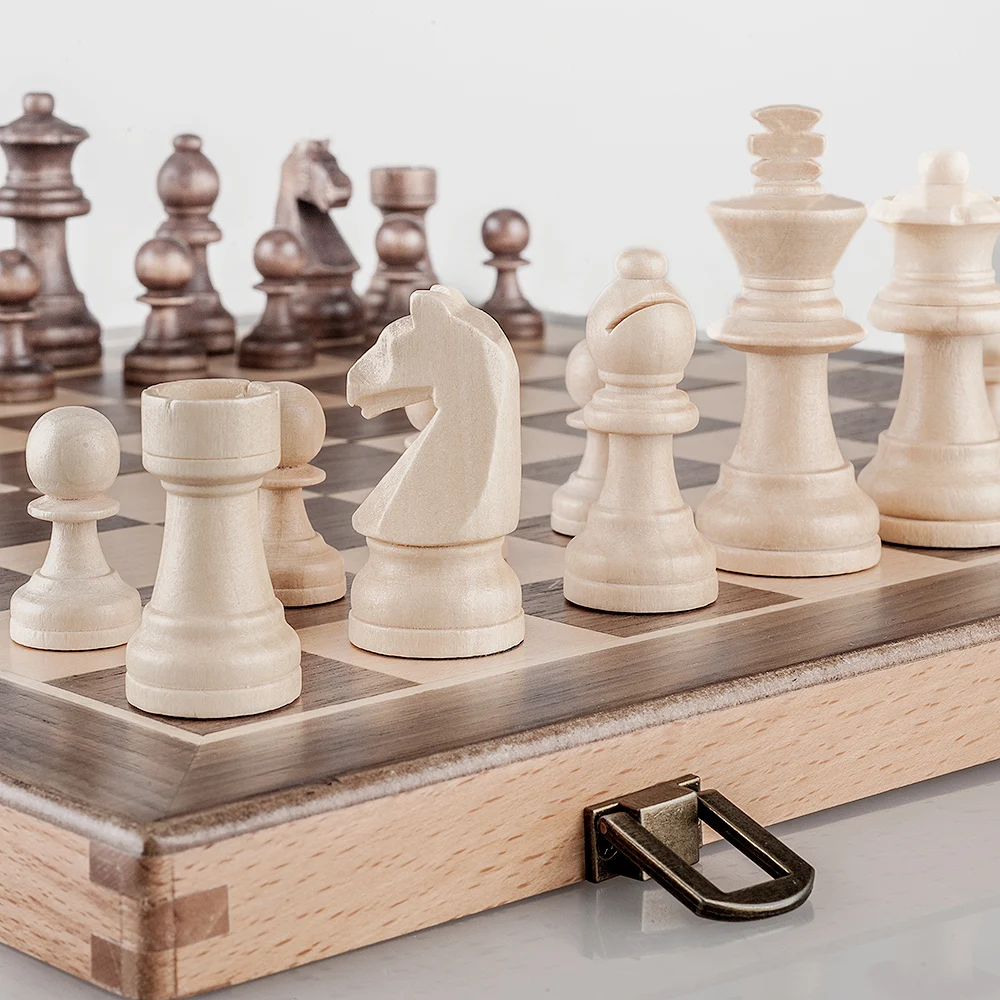 Wood Chess Set Stone International Chess Luxury Big Wooden Board Game Pieces Tournament Tabuleiro De Xadrez Chess Games BG50CG
Wood Chess Set Stone International Chess Luxury Big Wooden Board Game Pieces Tournament Tabuleiro De Xadrez Chess Games BG50CG