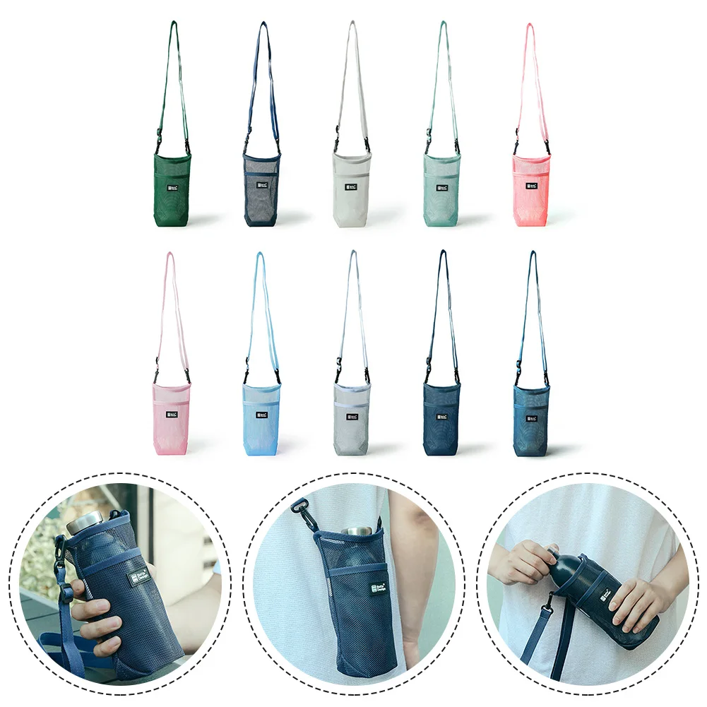 Portable Visible Bag With Strap Mobile Phone Bag Cup Sleeve Sport Water Bottle Cover Mesh Cup Pouch Outdoor Camping Accessories
Portable Visible Bag With Strap Mobile Phone Bag Cup Sleeve Sport Water Bottle Cover Mesh Cup Pouch Outdoor Camping Accessories