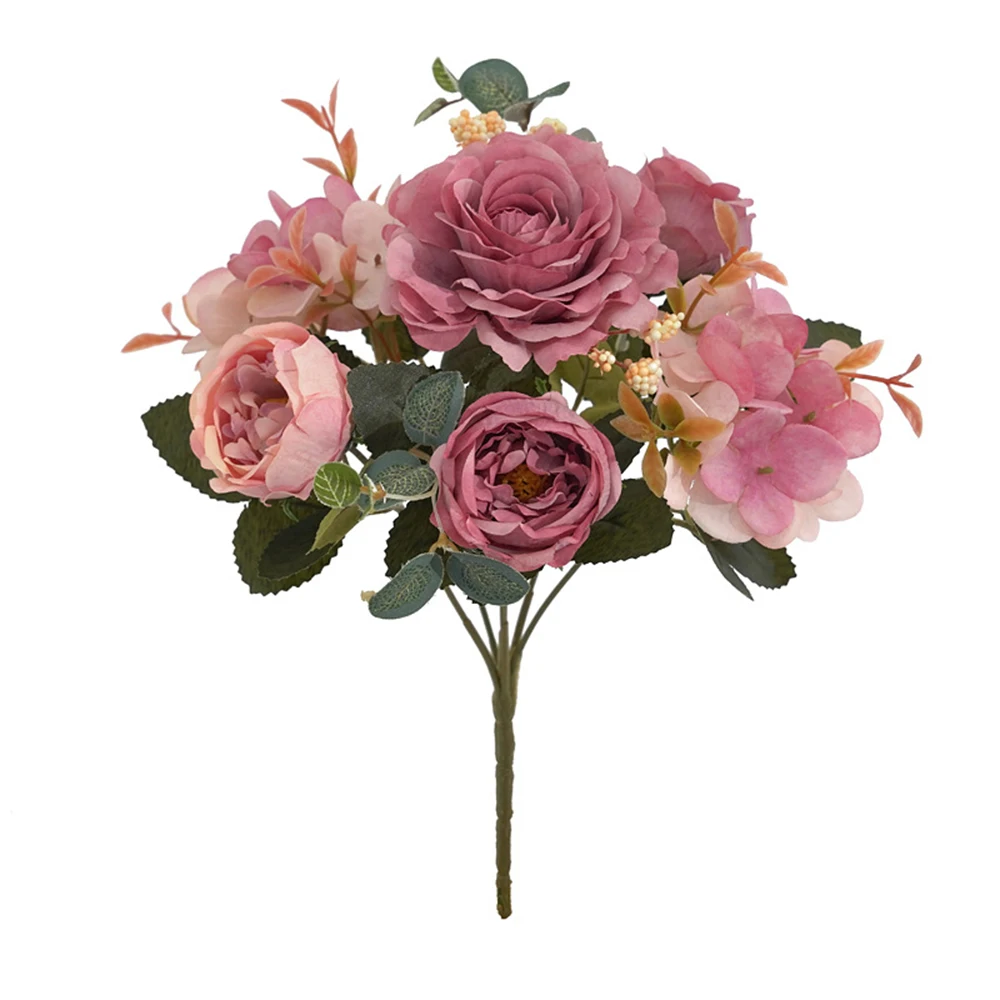 Silk Peony Artificial Flowers Fake Bouquet Wedding Party Decor Bride Wedding Home Decoration Fake Flowers Faux
Silk Peony Artificial Flowers Fake Bouquet Wedding Party Decor Bride Wedding Home Decoration Fake Flowers Faux