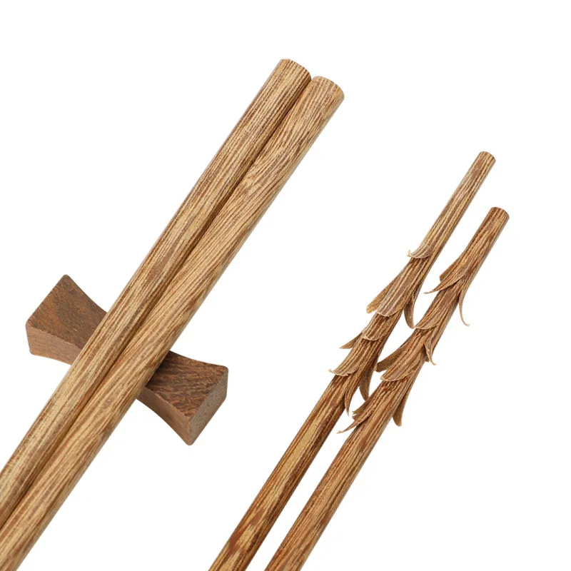 1 Pair of Handmade Natural Wooden Chopsticks Reusable Hash Brown Sushi Food Sticks Japanese / Korean / Chinese Food Utensils
1 Pair of Handmade Natural Wooden Chopsticks Reusable Hash Brown Sushi Food Sticks Japanese / Korean / Chinese Food Utensils