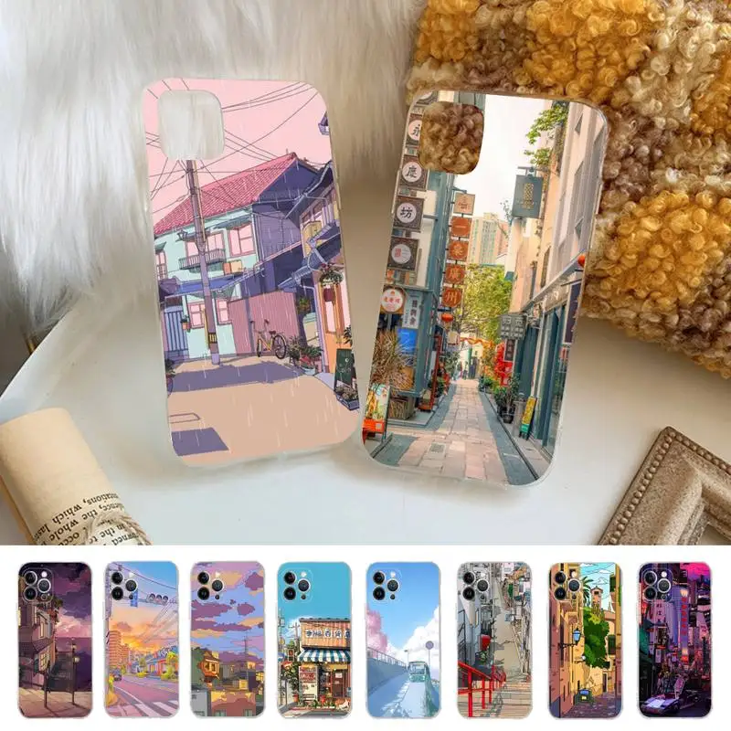 Manga Anime Street Phone Case For iPhone 11 12 13 14 Mini Pro Max XR X XS TPU Clear Case For 8 7 6 Plus SE 2020
Manga Anime Street Phone Case For iPhone 11 12 13 14 Mini Pro Max XR X XS TPU Clear Case For 8 7 6 Plus SE 2020