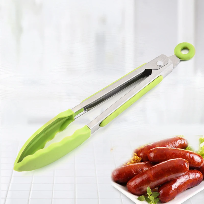 New Kitchen Utensils 1pcs Silicone Kitchen Cooking Salad Stainless Steel Utensils Bbq Clip Kitchen Accessories 
New Kitchen Utensils 1pcs Silicone Kitchen Cooking Salad Stainless Steel Utensils Bbq Clip Kitchen Accessories