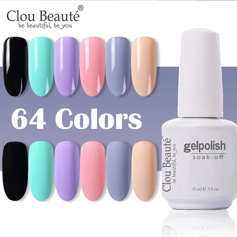 Clou Beaute 15ml Gel Polish Nail Art Vernis Semi Permanant UV Gel 47 Colors Soak Off UV LED Varnish Nail Polish New Year Series
Clou Beaute 15ml Gel Polish Nail Art Vernis Semi Permanant UV Gel 47 Colors Soak Off UV LED Varnish Nail Polish New Year Series