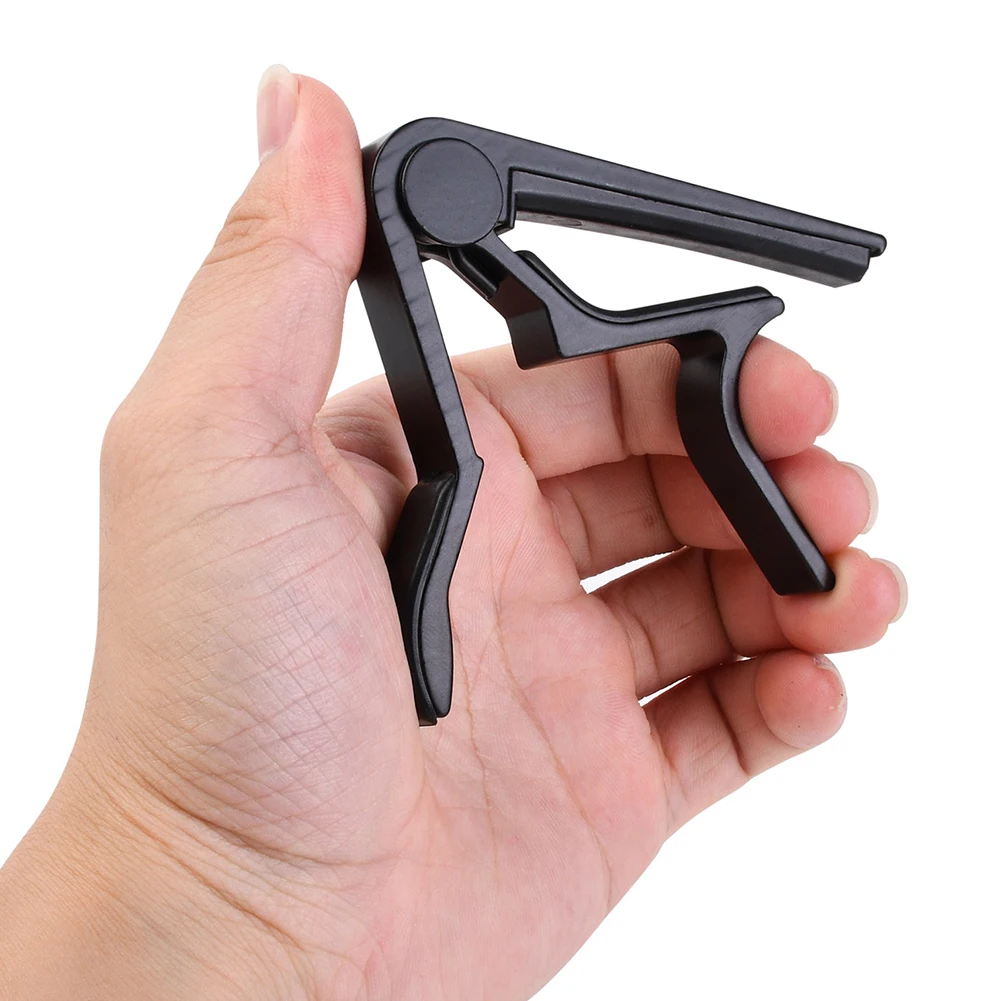 New Capo Clip Guitar Capo Clip Tuning Clamp Clip Guitar Capo Guitar Capo Clip With 5 Picks 0.71mm Black Celluloid
New Capo Clip Guitar Capo Clip Tuning Clamp Clip Guitar Capo Guitar Capo Clip With 5 Picks 0.71mm Black Celluloid
